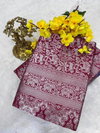 SF 387 Organic Banarasi Designer Lichi Silk Sarees Wholesale Market In Surat